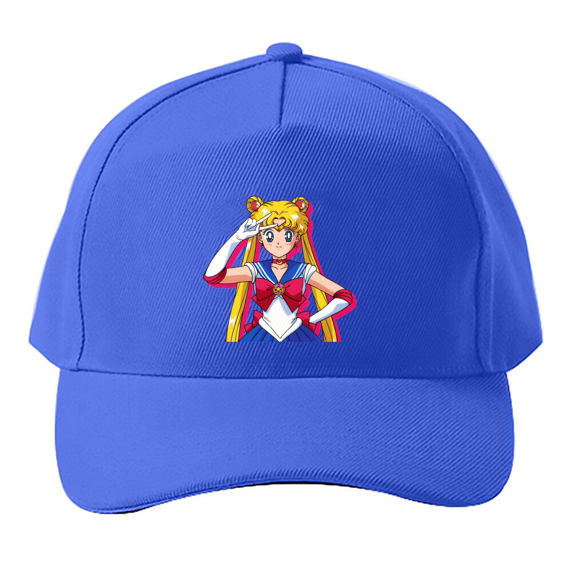 （画像用） 美少女戦士セーラームーン 月野 うさぎ つきの うさぎ Sailor Moon Tsukino Usagi ベースボールキャップ 綿100％ 男女兼用 帽子 スポーツ